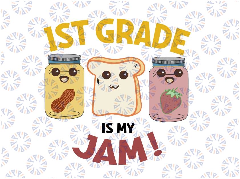 1st Grade Is My Jam Svg, First Grade Is My Jam svg, 1st Grade svg, 1st Grade Teacher svg, School svg Files, Teacher svg