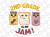 2nd Grade Is My Jam svg, Second Grade Is My Jam svg, 2nd Grade svg, Second Grade svg, School svg , Teacher svg, png