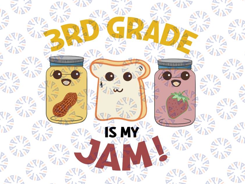 3rd Grade Is My Jam svg, Third Grade Is My Jam svg, 3rd Grade svg, Third Grade svg, School svg , Teacher svg, png