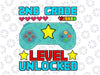 2nd Grade Level Unlocked Svg Back To School Gamer Svg, 2nd Grade Gamepad Svg, Second Grade Svg, Cut file