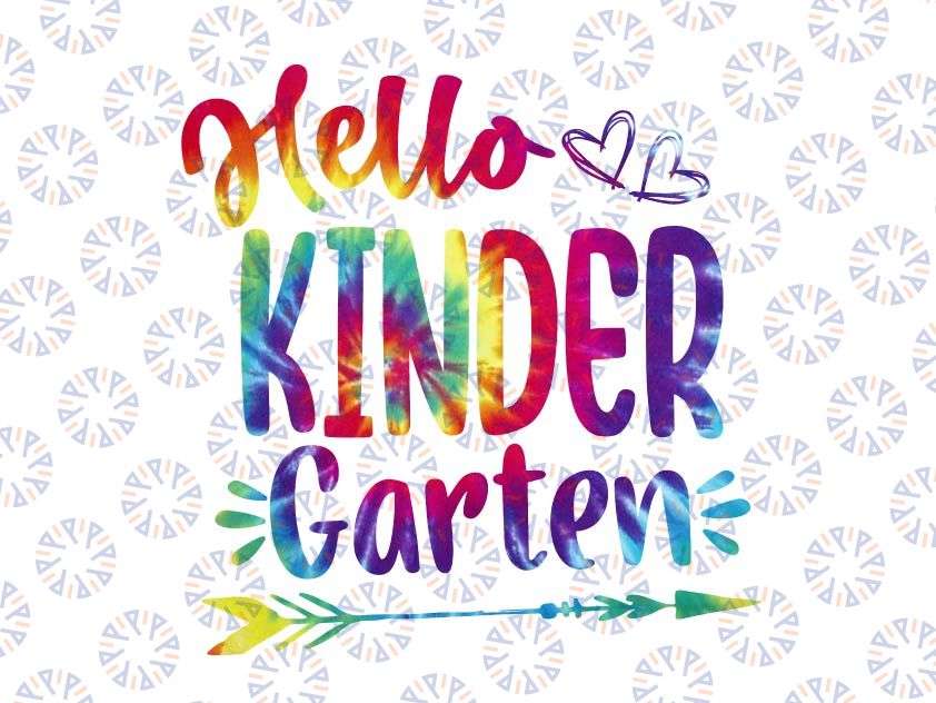 Hello Kindergarten Svg, Kindergarten Svg, Back To School png, Svg, Teacher png, Kindergarten Cricut