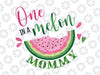 One in a Melon Mommy First Birthday Png, Pink Watermelon Party Png, Family Png, Family Birthday Png, One In A Melon Png