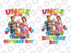 Cocomelon Uncle Of The Birthday Boy Png, Cocomelon Family Png, Cocomelon Party Family matching Png, Family Cocomelon