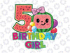 Cocomelon Birthday Girl Png, Cocomelon Age 5th Png, Bundle Cocomelon Sublimation, Cocomelon Png