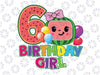 Cocomelon Birthday Girl Png, Cocomelon Age 6th Png, Bundle Cocomelon Sublimation, Cocomelon Png