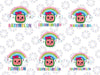 Cocomelon Birthday Girl Bundle svg, png, Cocomelon svg, Watermelon, Cocomelon Family Birthday png, svg, Cocomelon svg png