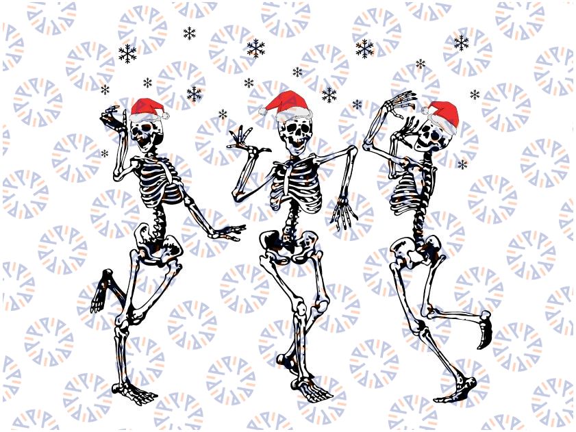 Dancing Skeletons Christmas Svg, Skeletons Christmas Svg, Skeletons Dancing Svg, Dancing Christmas Svg, Skeletons Svg