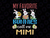 My Favorite Peeps Call Me Mimi Svg, Mimi Easter Svg, Easter Mimi, Silhouette Png, Bunny Egg Easter Day Happy Easter Svg Png