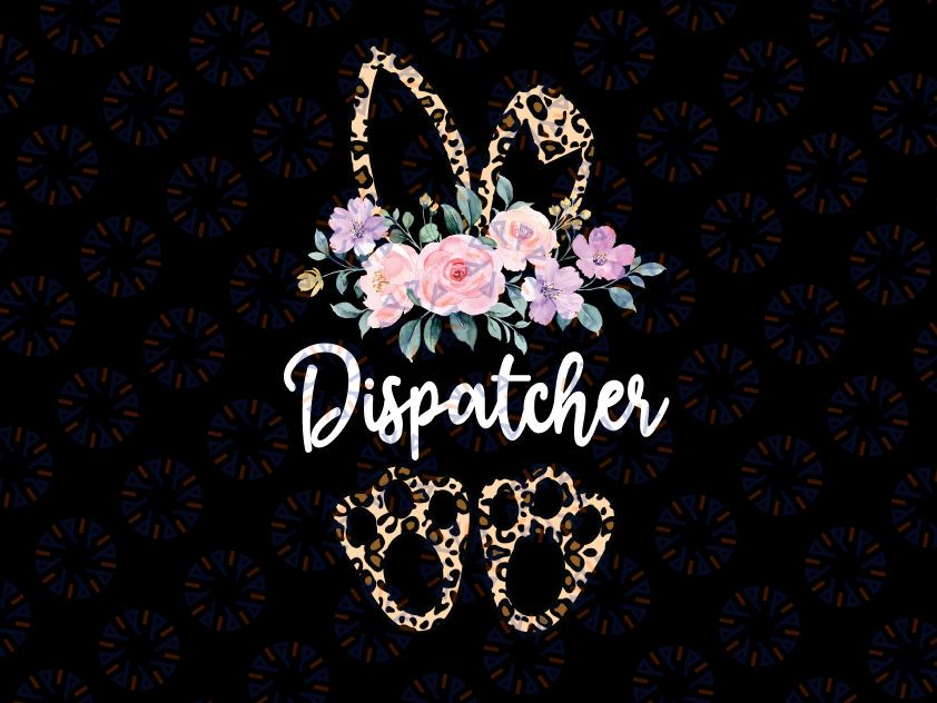Easter Dispatcher Png , Bunny Ears Dispatcher Png , Easter Egg Dispatcher Png , Easter Bunny Png Sublimation File