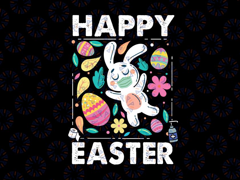 Happy Easter Day Png, Easter Bunny, Bunny Ears Png, Funny Easter, Bunny, Sublimation Design Downloads