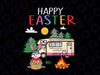 Cute Bunny Eggs Svg, Easter Camping Svg Png, Happy Easter Day 2022 Svg, Easter Svg , Spring Camper png, Easter Camper Svg