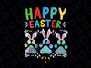 Cute Dog Paw SVG PNG Eggs Happy Svg Easter Day Svg Happy Easter Cut Files