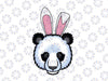 Funny Easter Bunny Svg, Panda Bear Svg, Cute Rabbit Svg, Kawaii Easter Pandas, Cute Easter Panda Bears Svg, Kawaii Easter