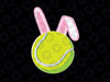Tennis Ball Easter Bunny Svg, Tennis Ball SVG Files, Tennis Mom Cut Files, Tennis Ball Silhouette Cut Files