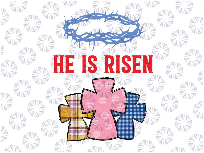 He Is Risen Christ Png, Christ Resurrection, Happy Easter Day Png, Easter Png, Christian Png, Religious Png, Inspirational Png, Gift for Her, Easter