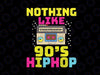 90s Hip Hop Rap Music Svg, Nostalgia Old School Svg, 90s music, Hip Hop Music SVG for Cricut Silhouette