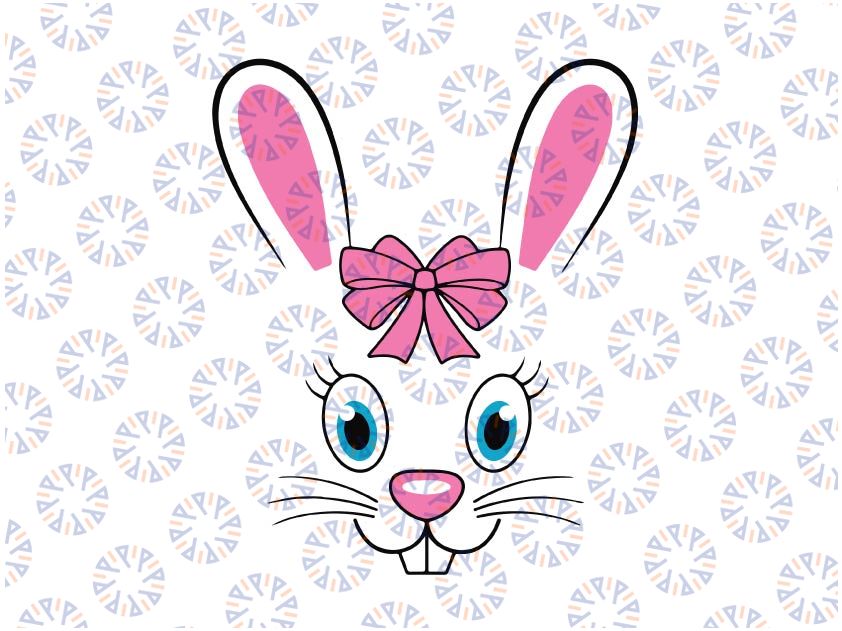 Cute Easter Bunny Face Svg, Funny Happy Easter Day Svg, Easter svg, Cute Easter svg, Bunny Face, Easter, Cut File, Printable Image