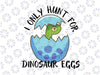 Easter Egg Hunt Svg, Cute Dinosaur Easter Svg, On The Hunt, Easter Saurus Rex Dinosaur, Kid, Boy, Girl, Easter Shirt Design