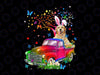 Golden Retriever Bunny Truck Hunting Eggs Png, Tree Easter Day Png, Cute Kittens Instant Download