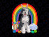 Happy Easter Eggs Png, Bunny Dog Sheepadoodle Png, Dog Easter Bunny Png Sublimation Instant Download