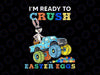 Im Ready To Crush Easter Eggs Png, Rabbit In A Monster Truck Png, Easter Rabbit Png, Egg Truck Png, Easter Eggs Png, Bunny Ear Truck Png, Truck with Rabbit