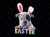 Happy Easter English Bulldog PNG, Bunny Pet Lover Png, Bulldog Easter Png, Bulldog Easter Bunny Eggs Easter Day Dog, Happy Easter Png
