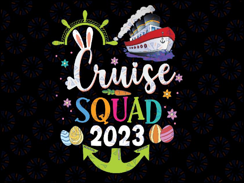 Cruise 2023 Bunny Eggs Easter Day Funny Png,  Bunny Truck Png,Easter Day Png, Happy Easter Cruise Png, Digital Download