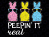 Peepin It Real Easter Bunnies Cool Svg, Easter Bunny Svg, Egg Hunt Png, Easter Eggs Svg, Digital Download
