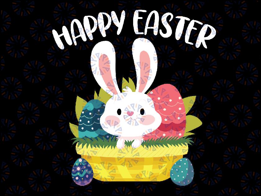 Easter for Girls Happy Easter Png, Easter Egg Png, Easter svg, Easter Eggs Bunny, Digital Download