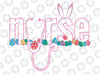 Happy Easter Nurse Bunny Rabbit Holiday Svg, Easter Nurse Png, Nurse Easter Svg, Easter Day, Digital Download