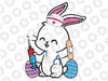 Easter Bunny Nurse Stethoscope Cute Rabbit Scrub Svg Png, Nurste Easter Png, Cute Rabbit Scrub Svg, Easter Day, Digital download