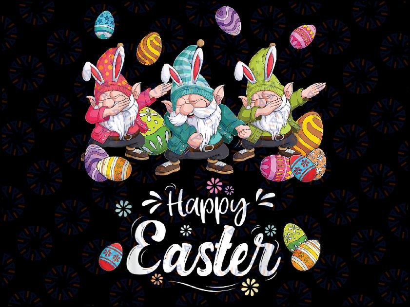 Gnome Easter Women Happy Easter Outfit Easter Png ,Cute Easter Png, Happy Easter Day, Digital Download