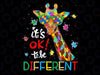 Autism Awareness Acceptance Its Ok To Be Different Png, Autism Awareness Png, Its Ok To Be Different Png, Digital Download