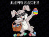 Happy Easter Day Dabbing Rabbit Eggs Png, Dabbing Bunny Easter Png, Eggs Dab Easter Day, Digital download