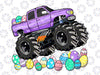 Easter Monster Truck Easter Eggs Png,  Monster Truck Egg Png, Truck Easter Png, Digital Download