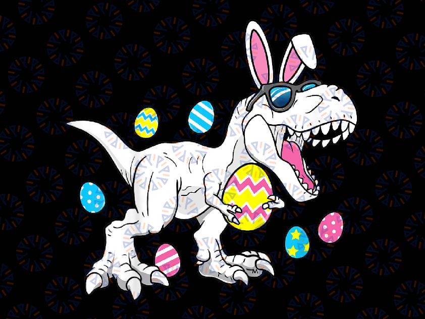 Easter Dinosaur Egg A Saurus T-Rex Kids Png, Funny Easter Png, Easter Saurus Designs, Easter Day Png, Digital Download