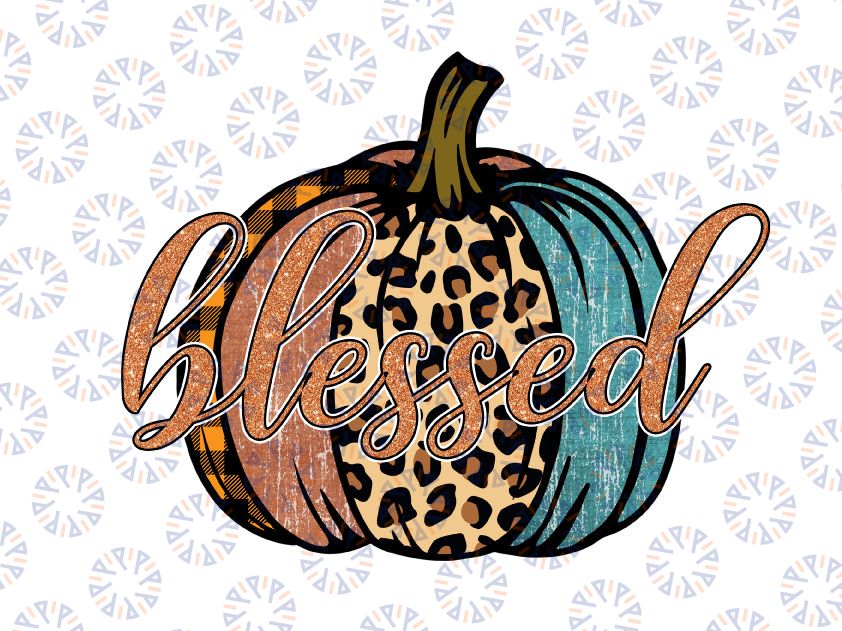 Pumpkins PNG / Thanksgiving PNG / Fall PNG / Hello Fall / It's Fall / Sublimation / Leopard/  Digital Download