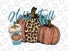 Leopard Print Pumpkin Hello Fall PNG, Autumn Leopard Print Sublimation, Fall Png Designs, Fall Sign, Autumn Png Printing, Digital Download