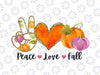 Peace love fall PNG, Sublimation design, Fall shirt print , Autumn sublimation, Pumpkin png, Digital Download