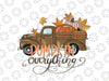 Pumpkin Everything, Fall Sublimation Design, Autumn Truck, Pumpkins Truck, Fall Png Designs, Autumn Png Printing, Digital Download