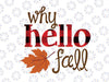 Hello Fall Buffalo Plaid PNG, Autumn Leaves, Sublimation Design, Fall Design,  Fall Sign, Autumn Png Printing, Digital Download