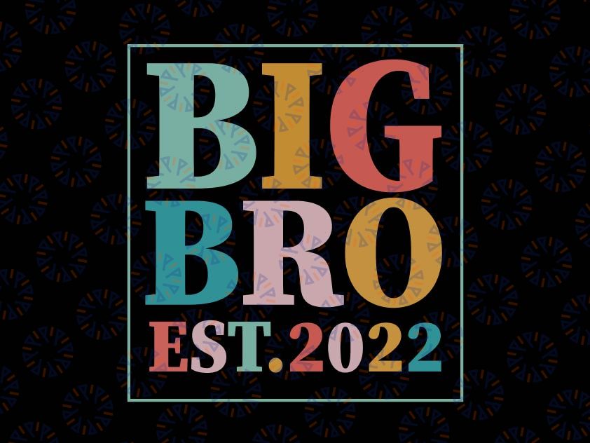 Big Bro Est. 2022 Promoted to Brother 2022 Father's Day T-Shirt