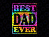 Best Dad Ever Png, Tie Dye Shirt Funny Fathers Day Png, Best Dad Ever Png, Daddy Png, New Daddy Png, Fathers Day Gift