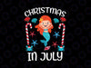 Christmas In July SVG , Summer Vacation svg, Mermaid svg, Palm Tree svg, Funny July Holiday svg, Digital Download Cut Files