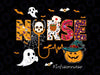 Infusion Nurse Nursing Stethoscope Halloween Pattern PNG Spider, Bat, Ghost Png, Halloween Png, Pumpkin Png, Spooky Png, Nurse PNG