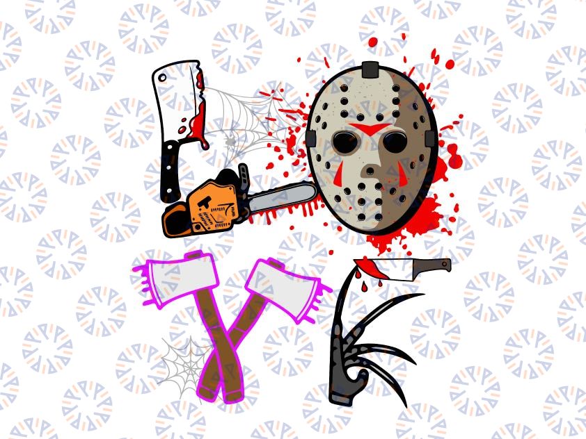 Love Horror Movies Halloween Png, Horror Png, Horror Movie Characters Png Horror Movie Png, Halloween Png, Spooky Png