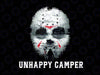 Scary Halloween Camper Camping Png, Unhappy Camper Png,  Halloween Png Sublimation