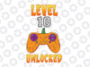 Level 10 Unlocked Birthday Png, 10th Birthday Boy Gamer Png Funny Kids Halloween Png, Fall Png, Kids Gamer Png Digital File For Print