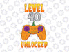 Level 40 Unlocked Birthday Png, 40th Birthday Boy Gamer Png Funny Kids Halloween Png, Fall Png, Kids Gamer Png Digital File For Print