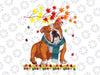 English Bulldog Thanksgiving Png, Autumn Dog Lover Png, Thanksgiving Gift Png, Happy Thanksgiving Png